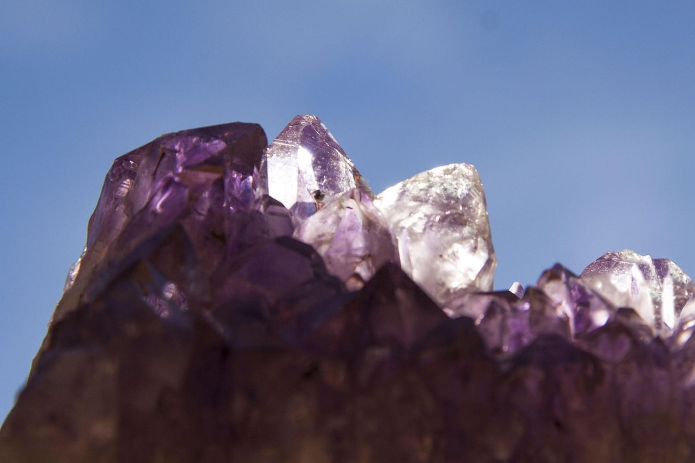 A collection of rough amethyst gemstones ready for a bulk buy.
