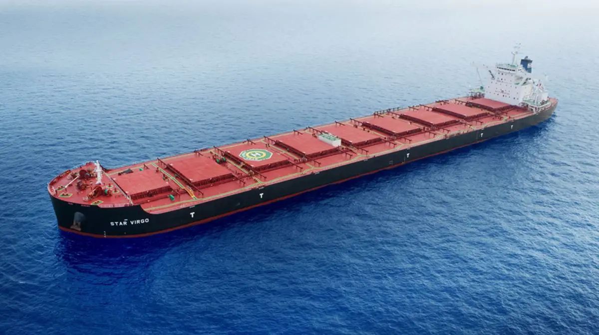 bulk mineral shipping cargo vessels
