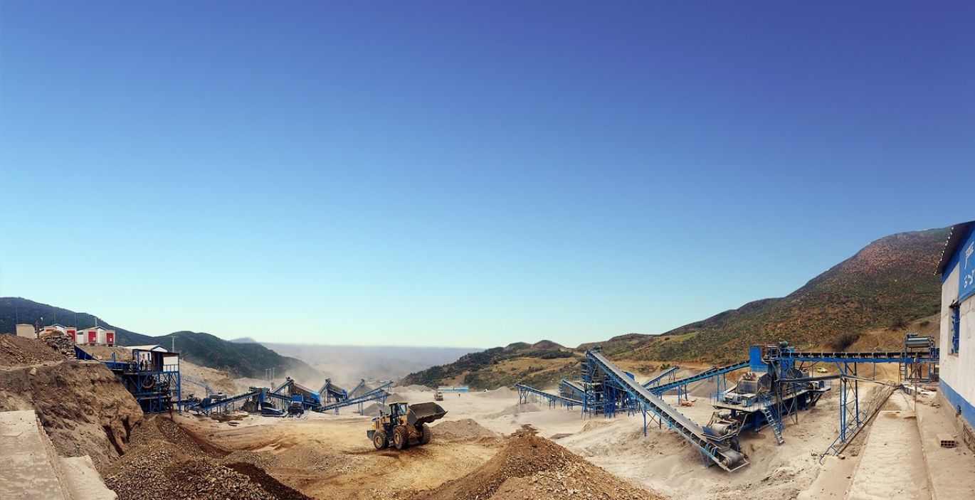Chalk Mining operations in Kenya, showcasing raw chalk deposits and extraction processes.