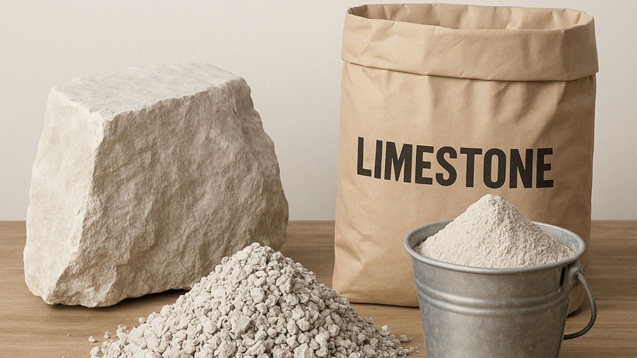 construction materials limestone cement