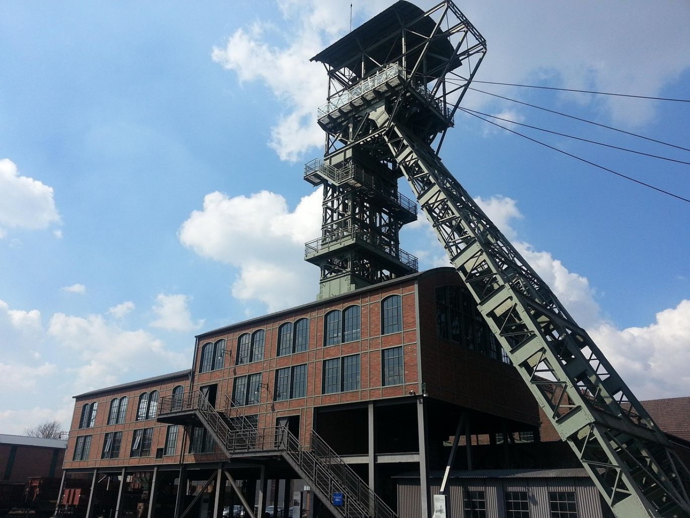 Interior view of the Deepest Coal Mine In The World showcasing advanced mining equipment and infrastructure.