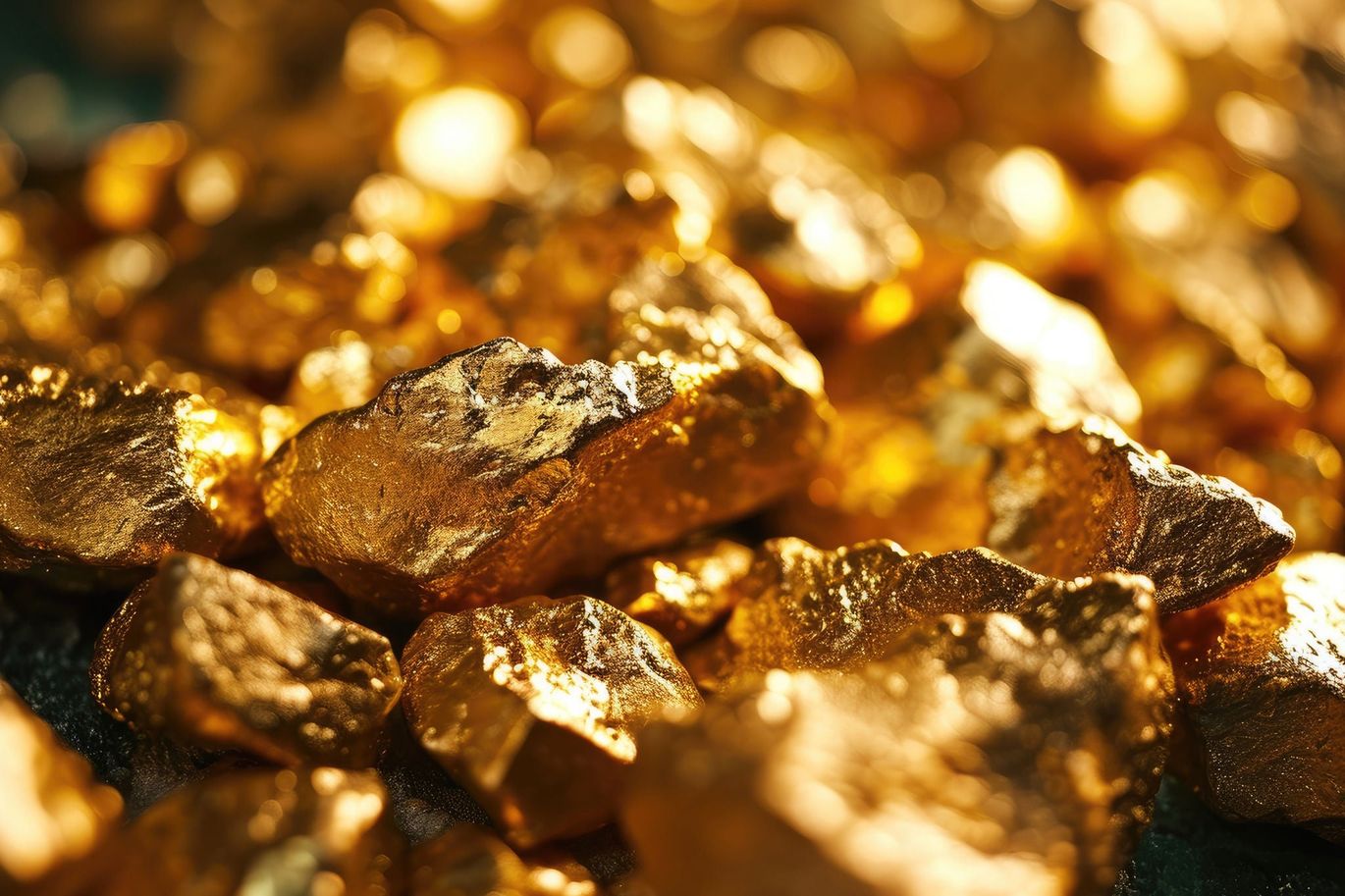 gold nuggets mining extraction