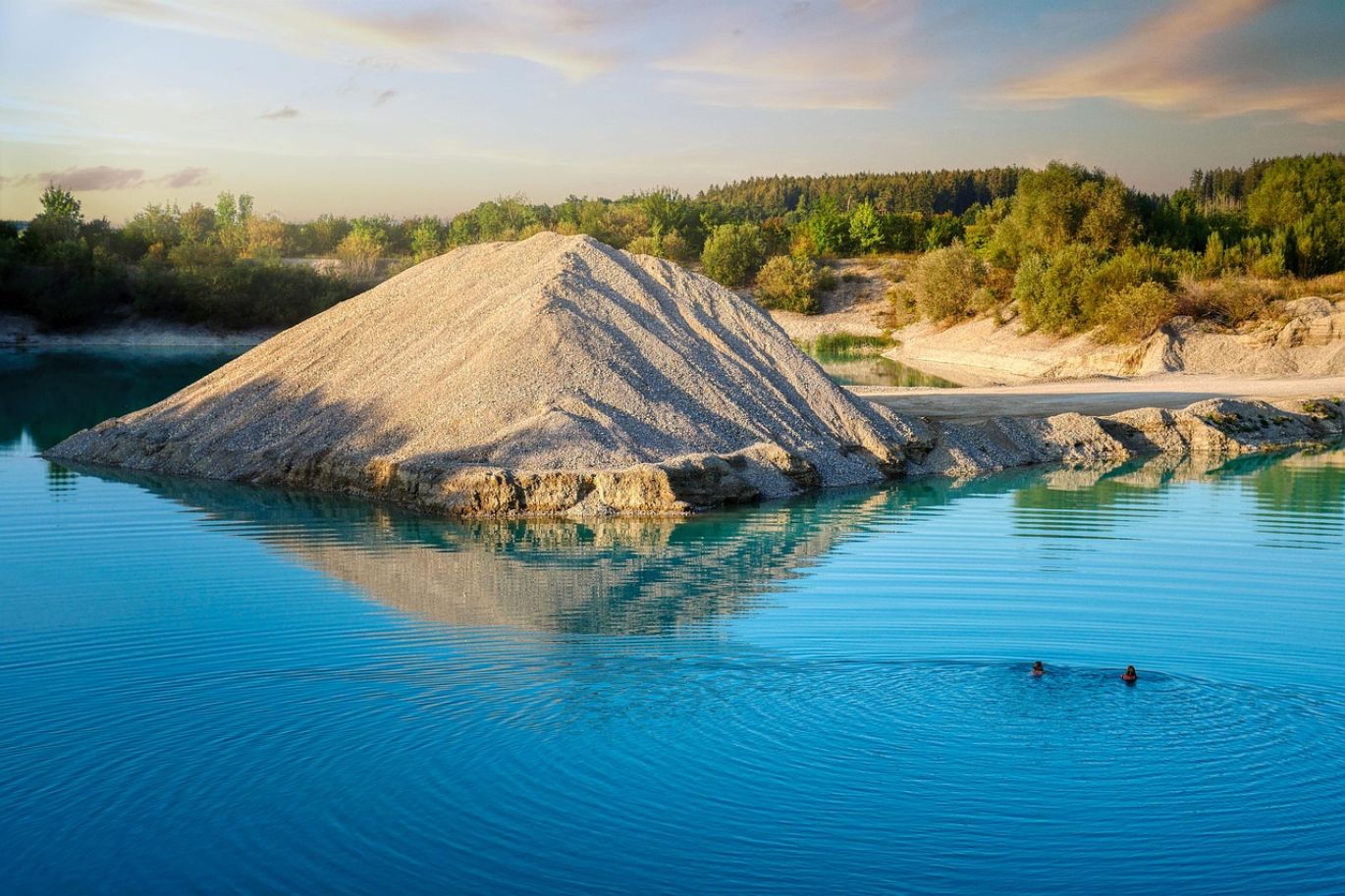 Gravel mining operations in Kenya showcasing extracted gravel