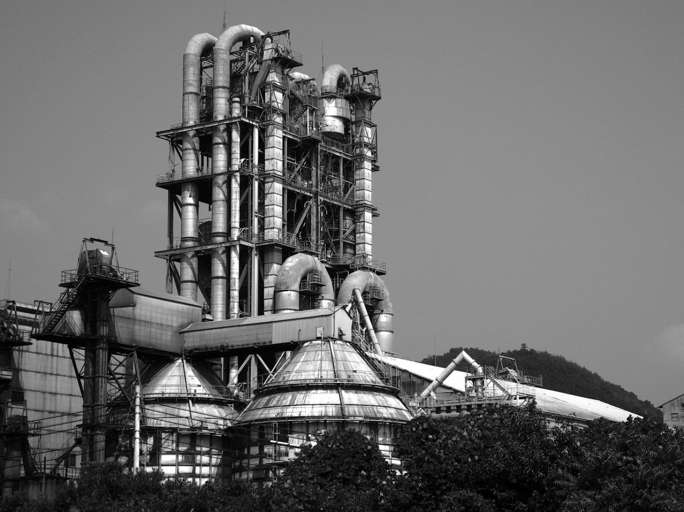 Mineral processing plant machinery transforming raw minerals into valuable commodities