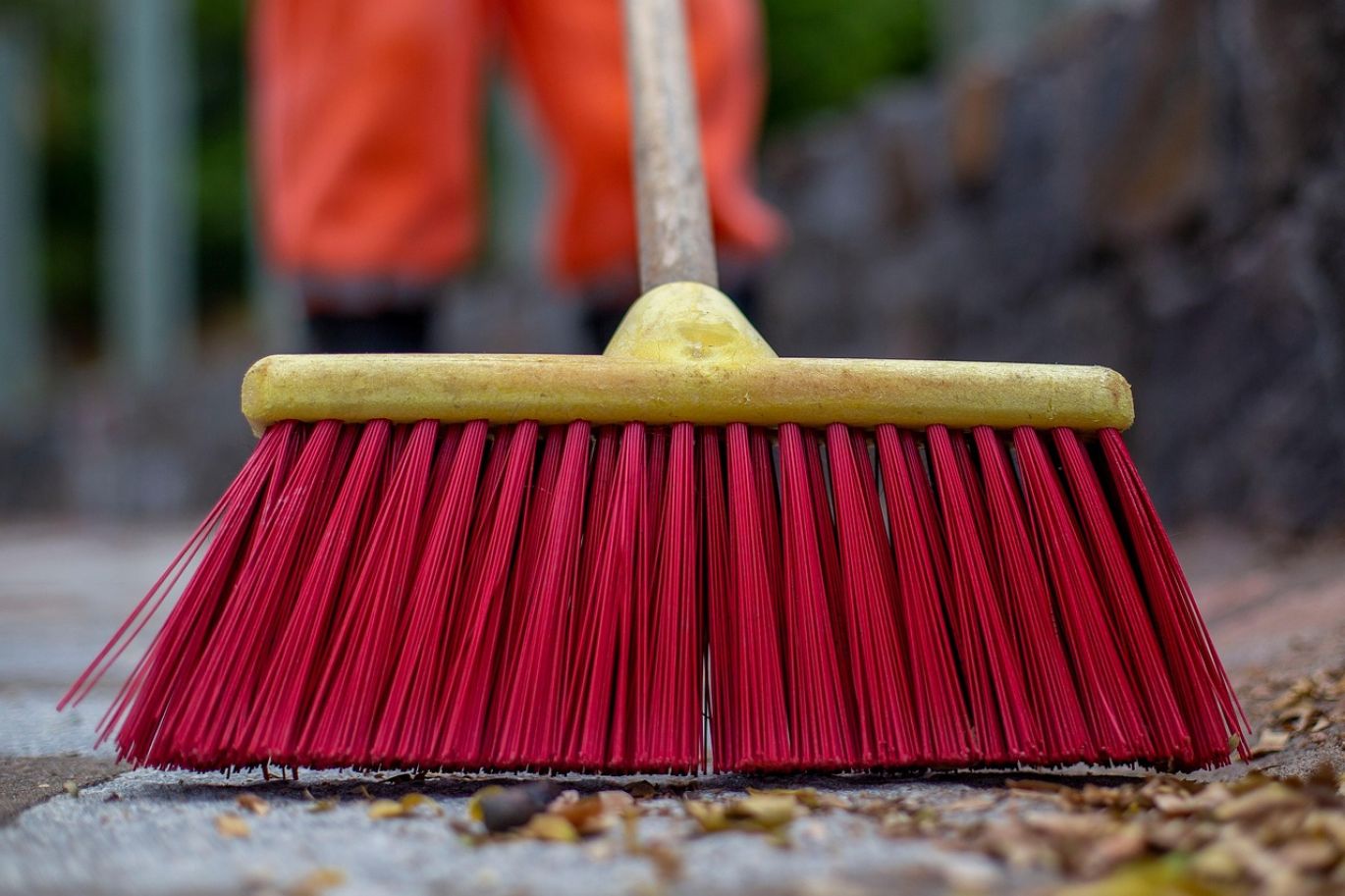 Close-up of rock being cleaned with muriatic acid for industrial applications