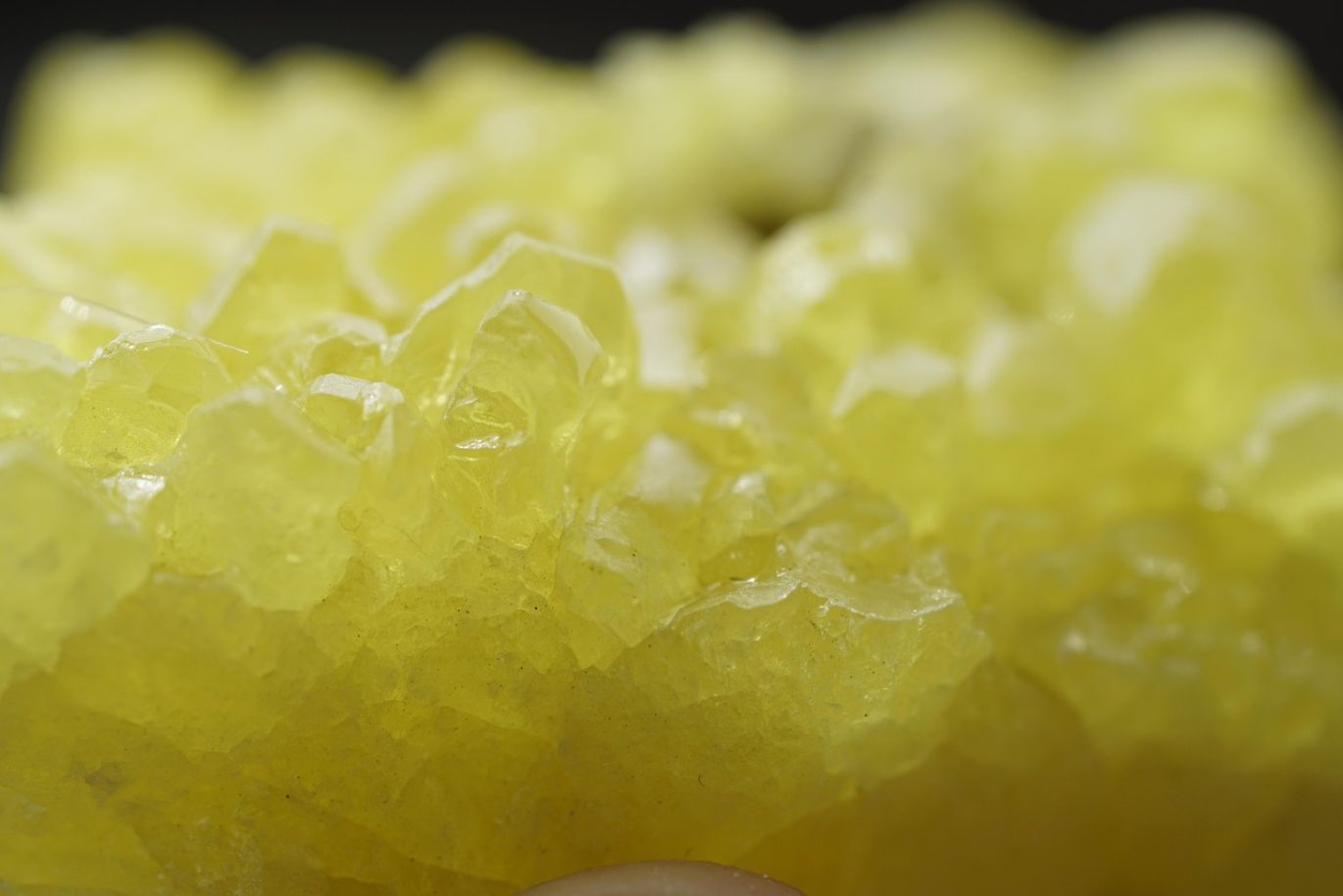 Pile of natural soda ash mineral crystals