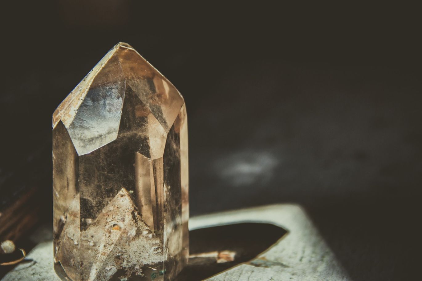 Natural Soda Sodium Bicarbonate mineral crystals in a mine