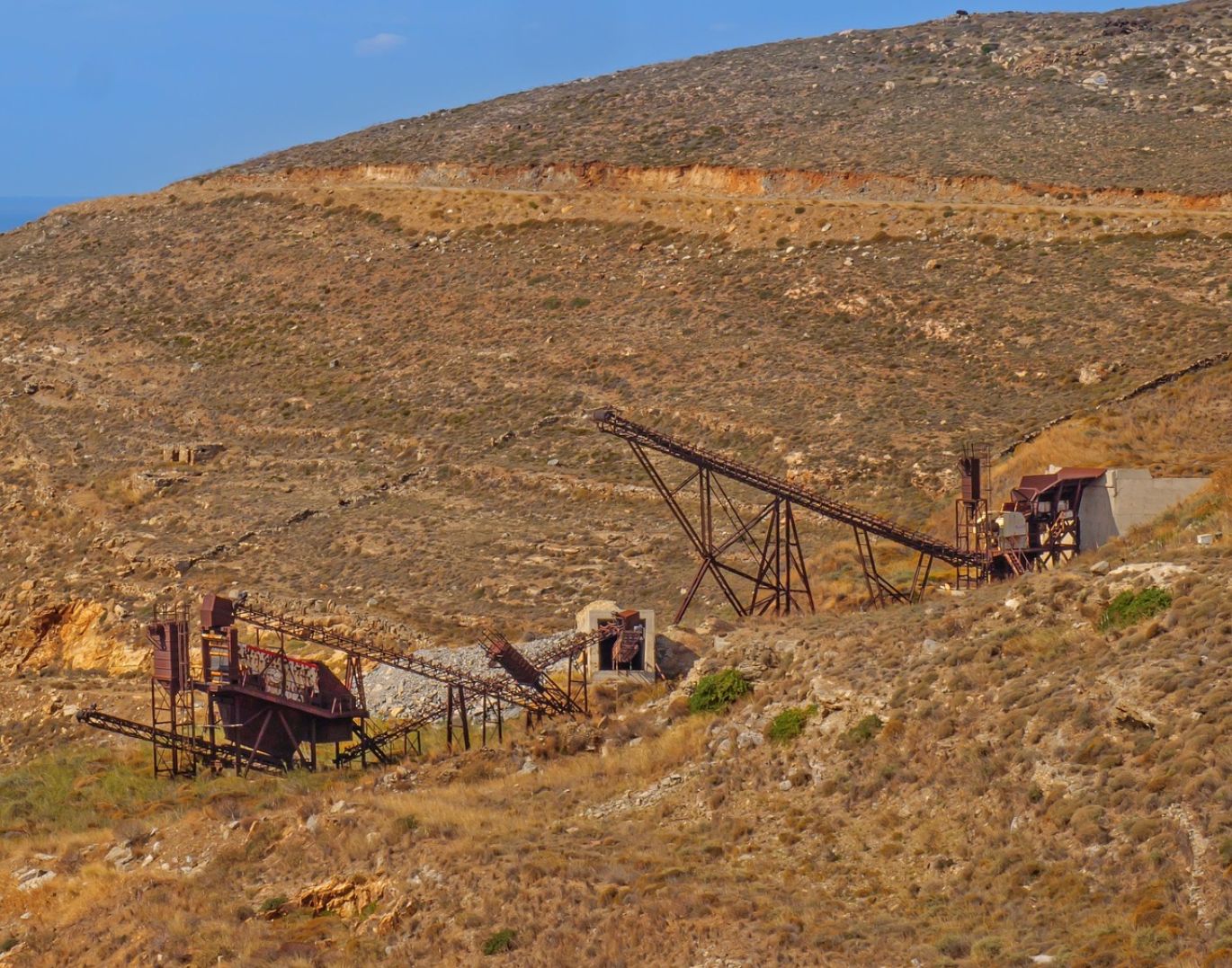 Niobium ore being mined, representing Niobium Mining Companies' operations