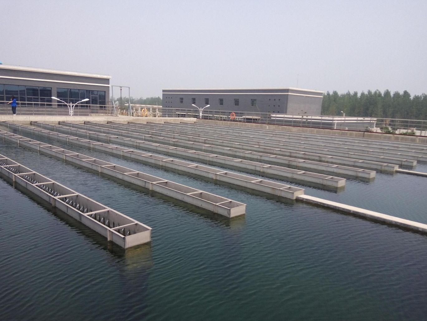 Poly Ferric Chloride used in water treatment plant for purification
