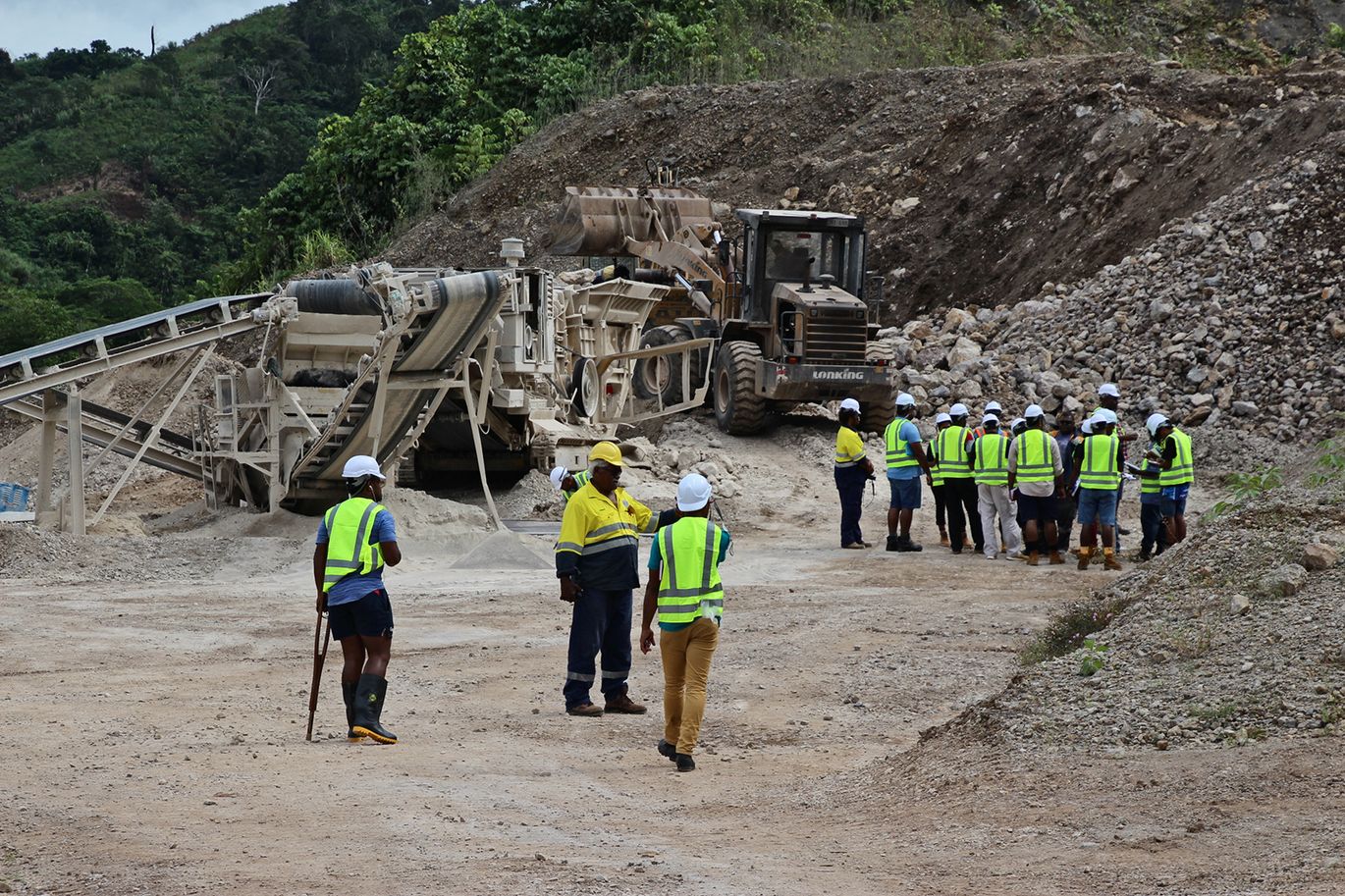 professional mining team geology experts