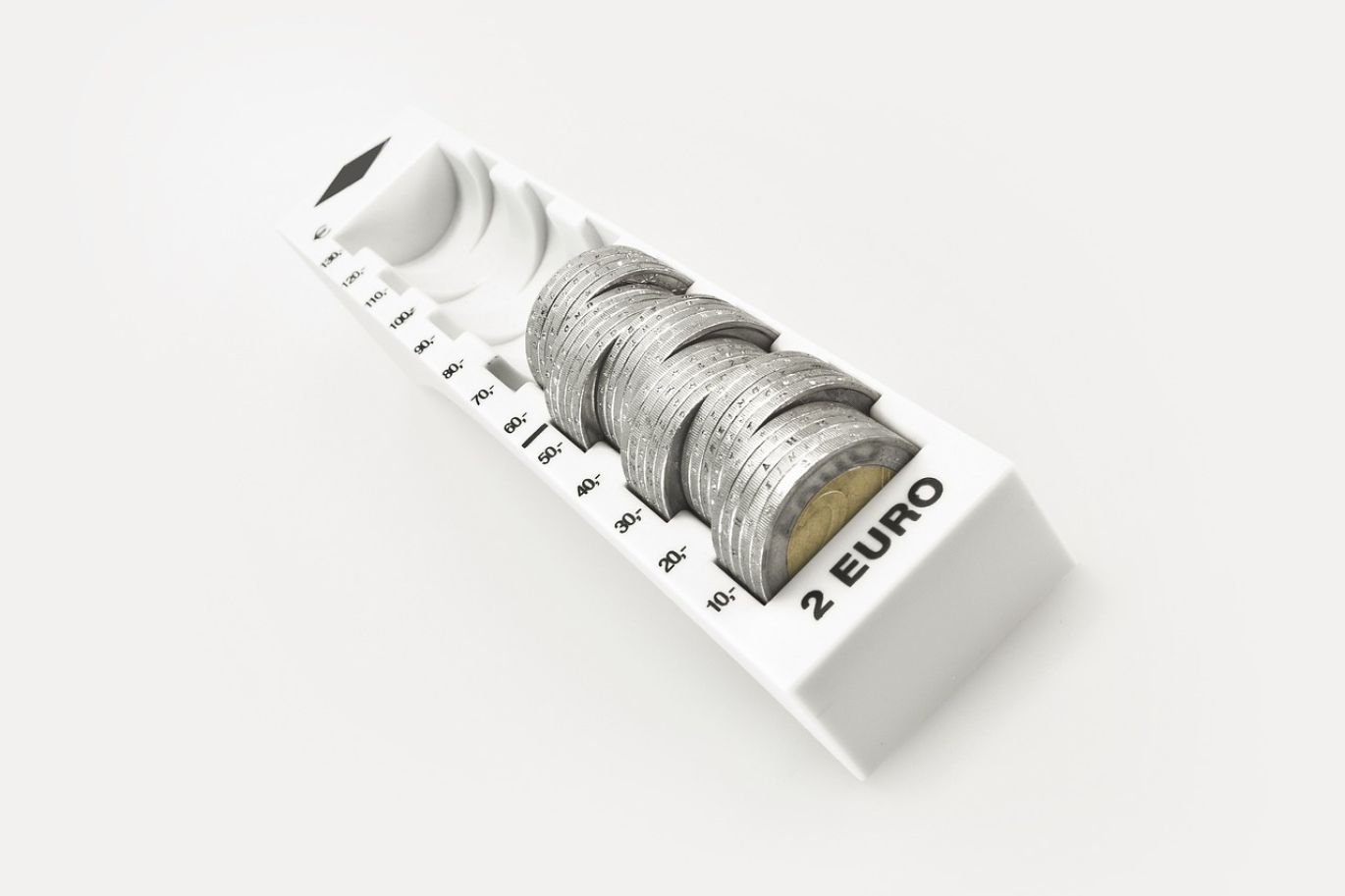 Graph showing the fluctuating Silver Spot Price Euro over time