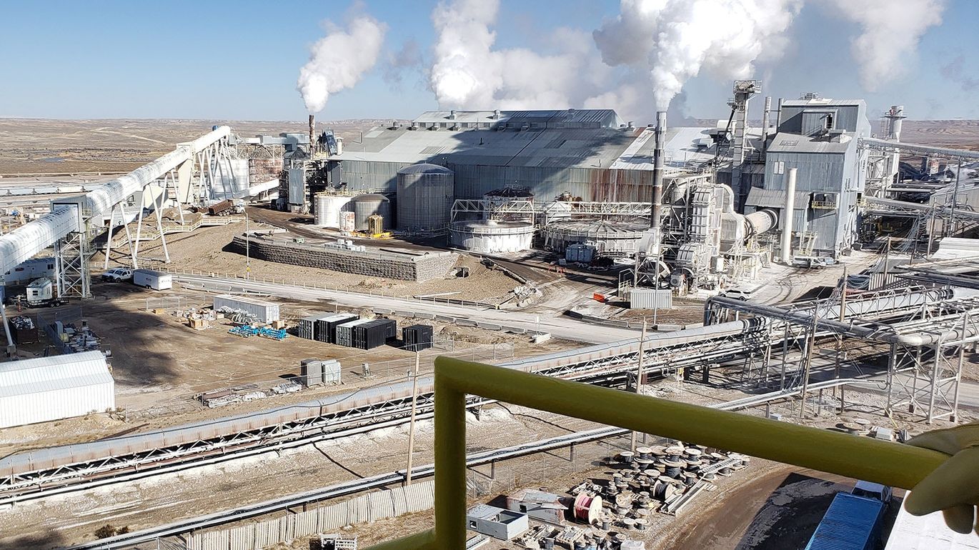 soda ash trona mining industrial