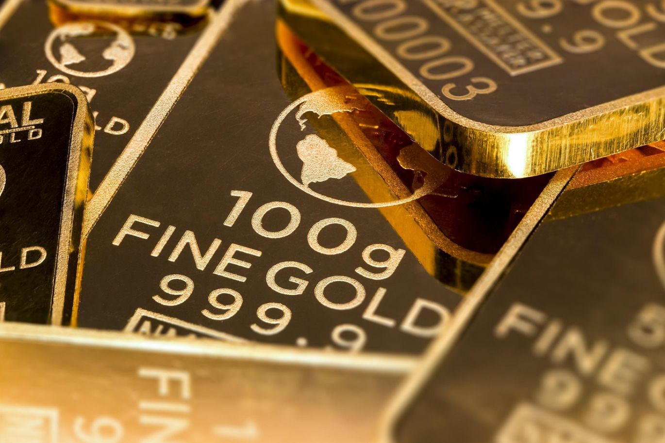 Golden bars representing Supplier Of Gold from Maiyam Group in Kenya.