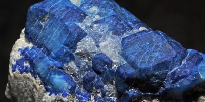 Raw tellurium mineral crystals used in industrial applications